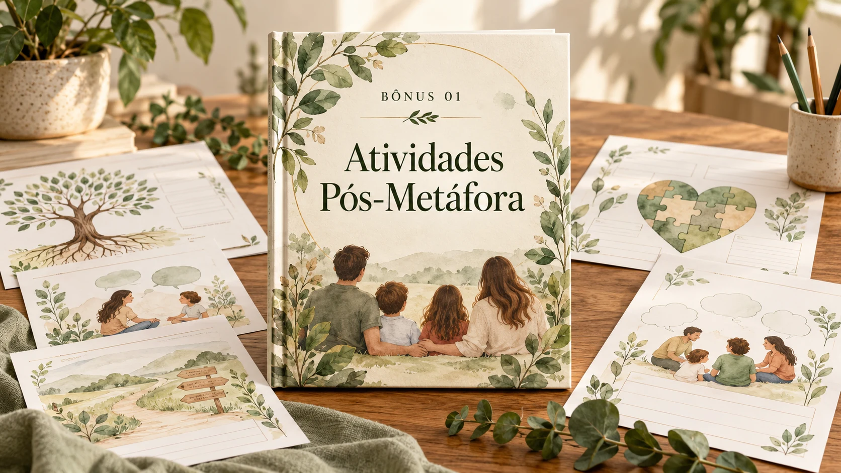 Capa do bônus Atividades Pós-Metáfora