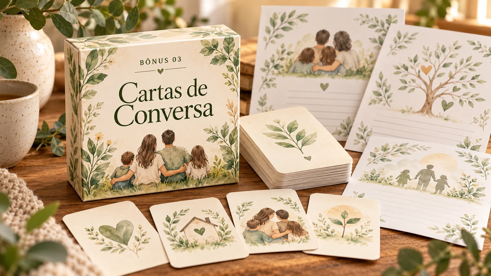 Capa do bônus Cartas de Conversa