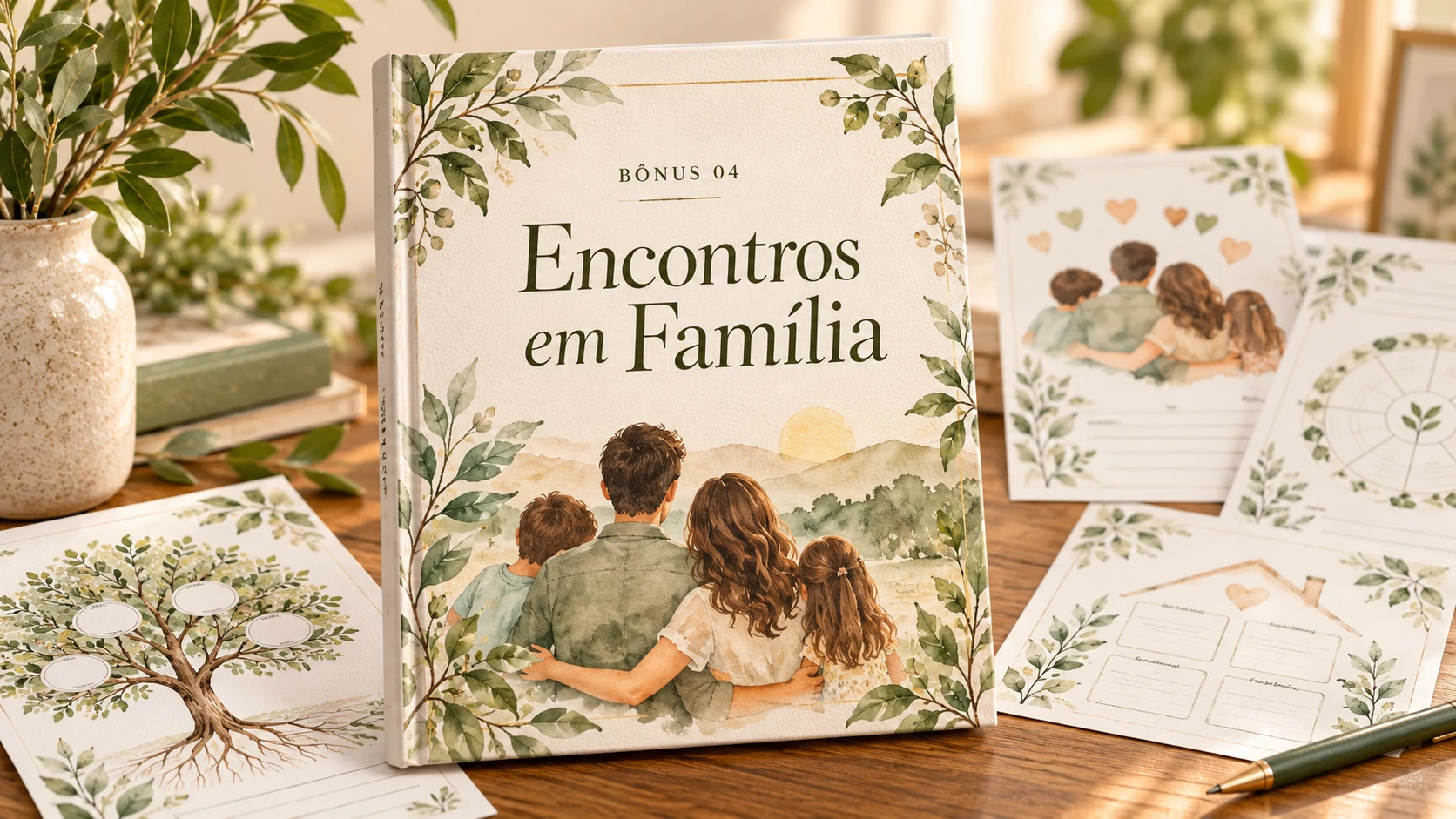 Capa do bônus Encontros em Família
